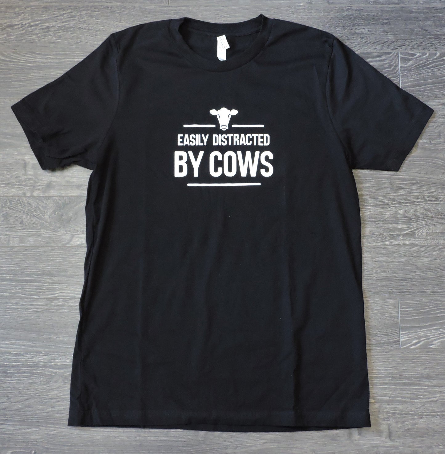 TShirt - Easily Distracted by Cows Adult