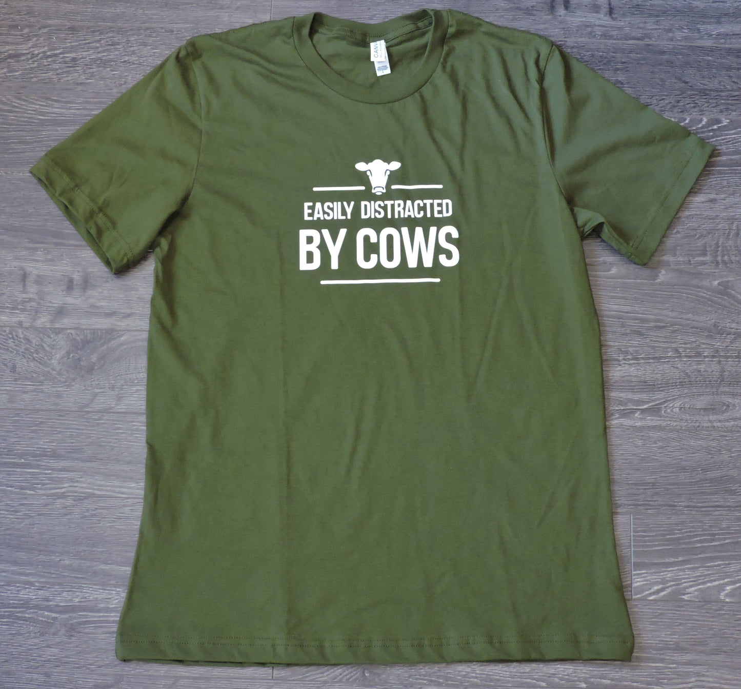 TShirt - Easily Distracted by Cows Adult