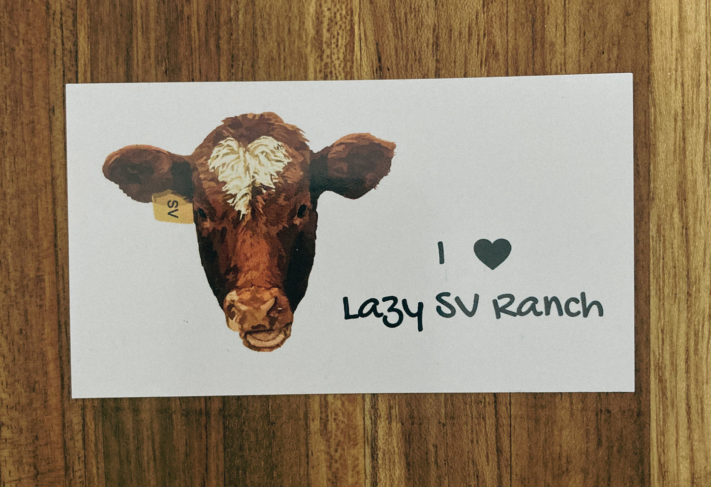 Magnet - I <3 Lazy SV Ranch